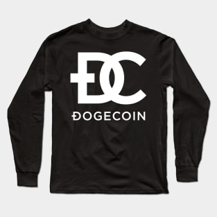 DC Dogecoin Logo Long Sleeve T-Shirt